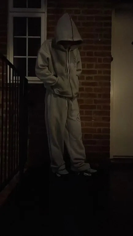 Grey sable Tracksuit