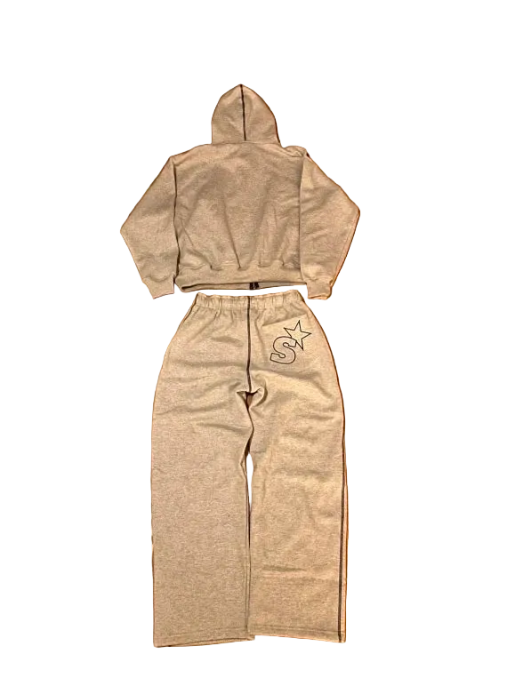 Grey sable Tracksuit