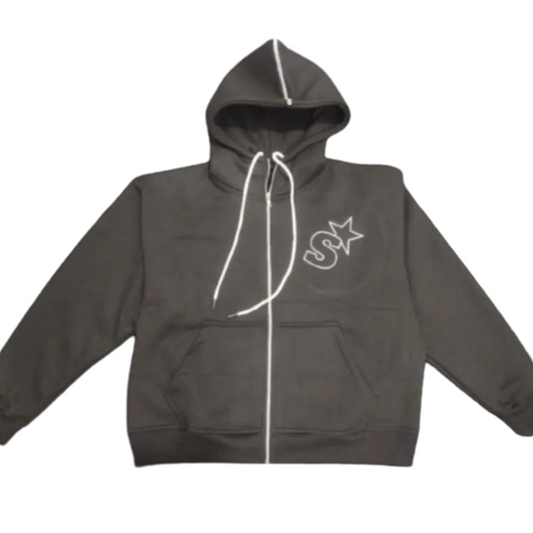 Black sable Zip up