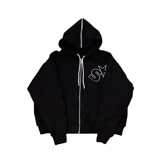 Black sable Zip up
